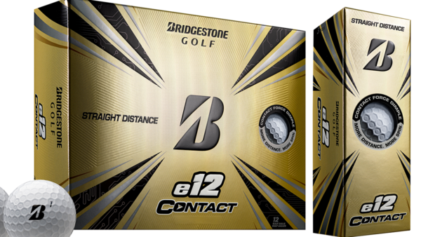 Bridgestone e12 Contact Golf Ball with Contact Force Dimples