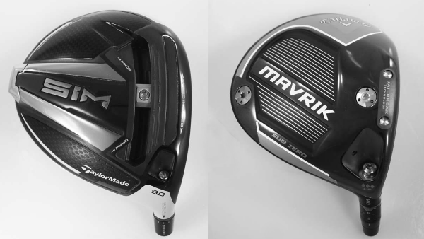 TaylorMade SIM Tour and Callaway Mavrik Sub Zero LS Triple Diamond Drivers