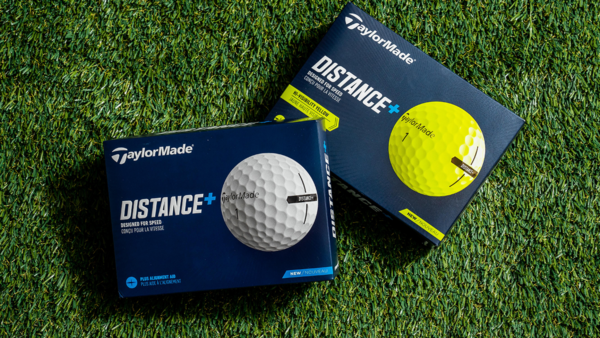 TaylorMade Distance+ Alignment Golf Ball