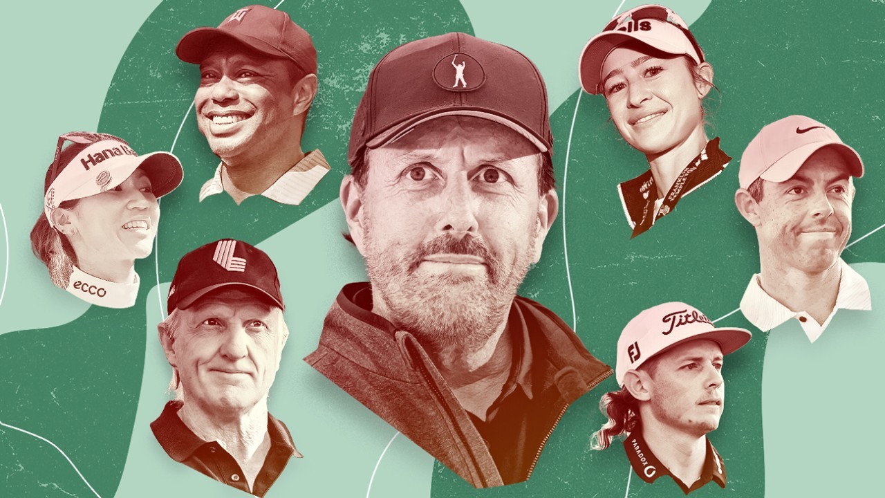 The 25 most influential names in golf right now