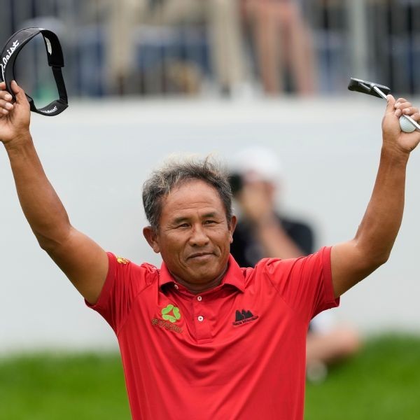 Jaidee the first Thai winner on Champions Tour