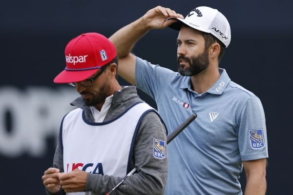 Hadwin, in field as alternate, sits atop U.S. Open