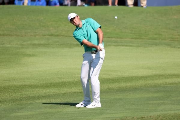 Scheffler builds 6-shot gap at Tour Championship