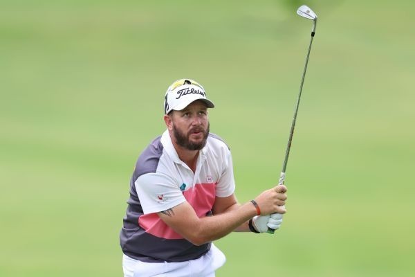 Strydom ties course record to share Dunhill lead