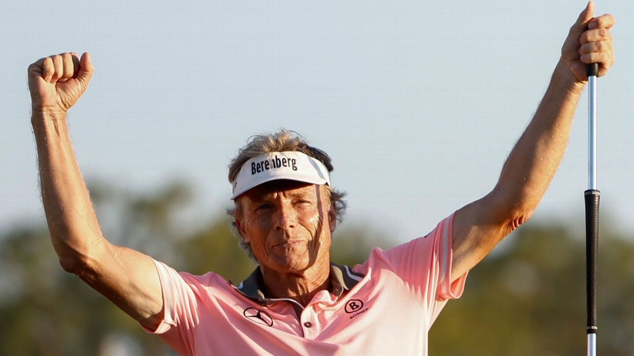 Langer wins 45th Champions title to tie record