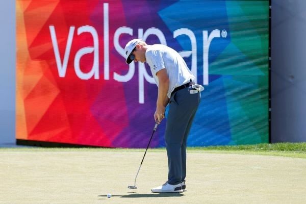 Brehm gets hole-in-one, shares lead at Valspar