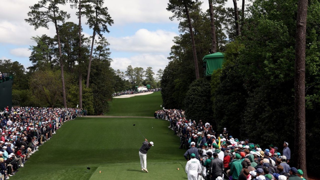 Tee times for the final round of the Masters