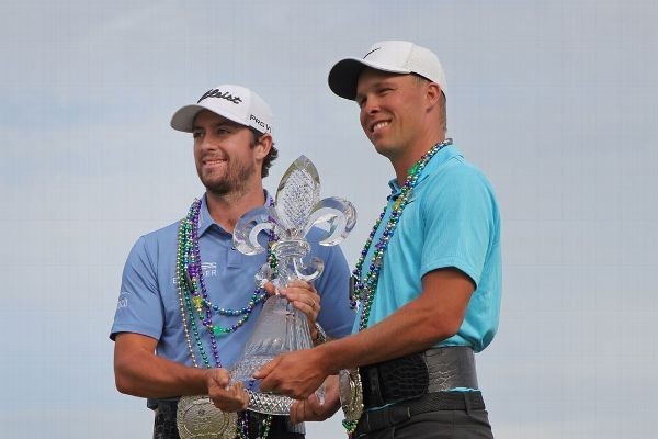 Riley, Hardy capture 1st PGA Tour wins at Zurich