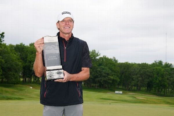 Stricker wins his Champions event in home state