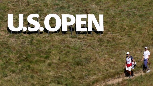 Tee times for the final round of the U.S. Open