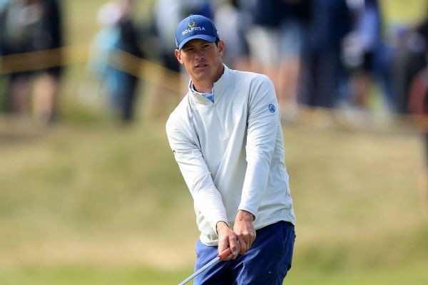 Amateur Lamprecht in 3-way tie for Open lead