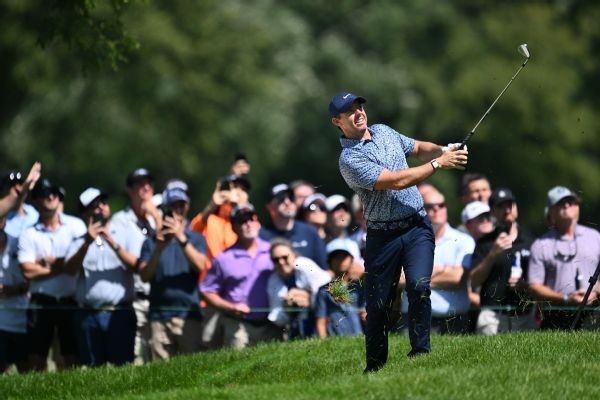 McIlroy, Harman share BMW Championship lead