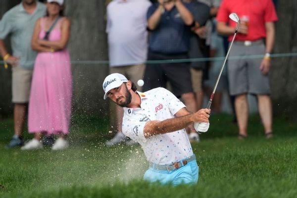 Homa sets Olympia Fields record, leads BMW