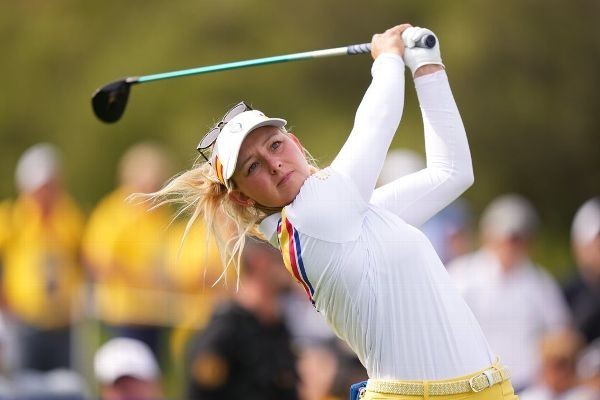 Pedersen's ace rallies Europe in Solheim Cup