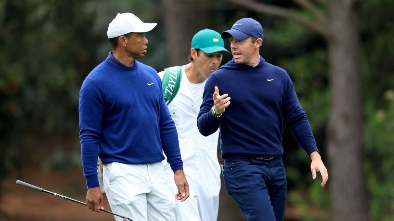 Roof collapses at Woods-McIlroy virtual golf venue