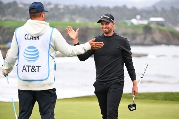 Clark wins Pebble Beach after 4th round canceled