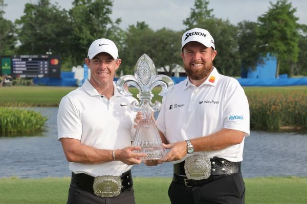 Longtime friends McIlroy, Lowry team for Zurich win