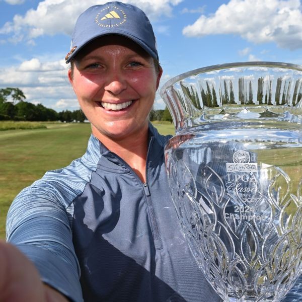 Strom wins LPGA event with record final-round 60