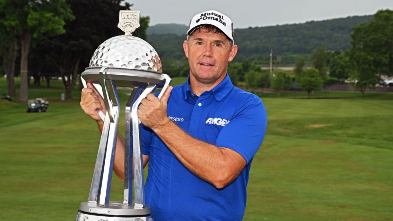 Harrington achieves 3-peat in Champions event