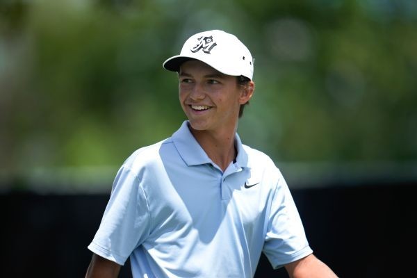 Russell, 15, debuts with 74 at Rocket Mortgage