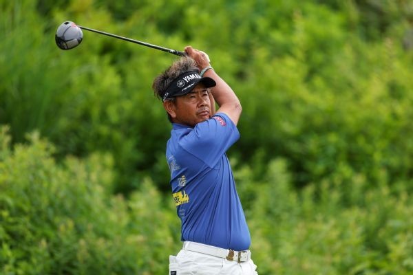 Fujita leads suspended U.S. Senior Open by 3