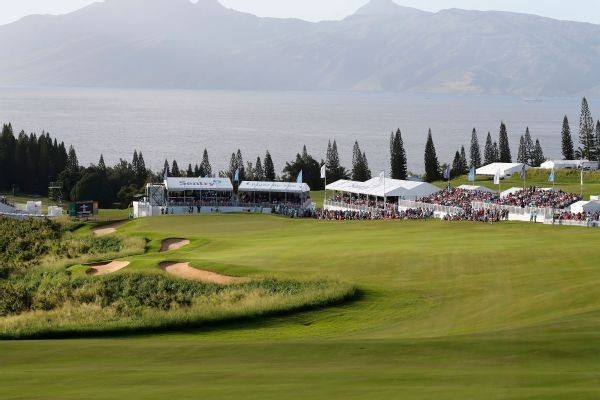 Kapalua to host PGA Tour opener in January