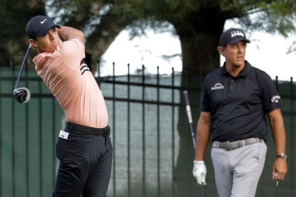 Phil urges fans not to 'pile on' Rory over LIV scorn